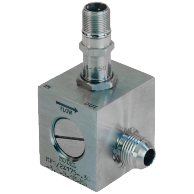 Hoffer Mini-Flow Turbine Flowmeter, MF Series